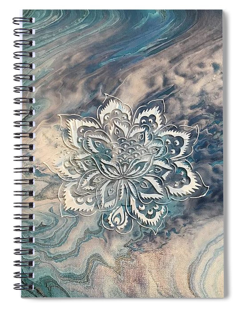 Ethereal Lotus - Spiral Notebook