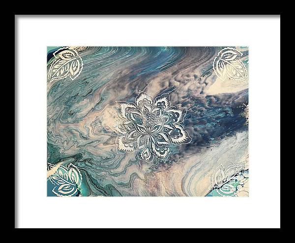 Ethereal Lotus - Framed Print