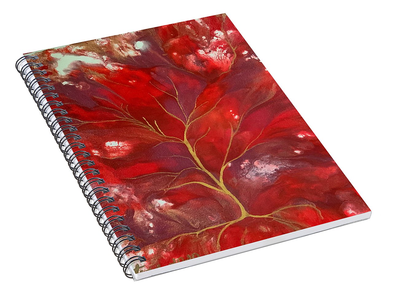 Fiery Tree of Life - Spiral Notebook