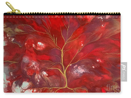 Fiery Tree of Life - Zip Pouch