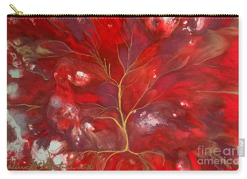 Fiery Tree of Life - Zip Pouch