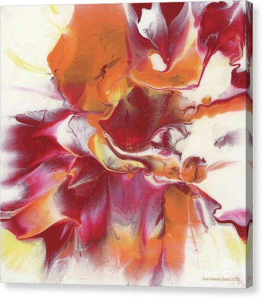 Fire Flower - Canvas Print