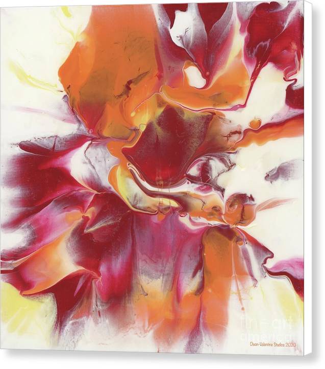 Fire Flower - Canvas Print