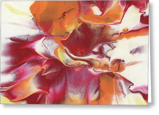 Fire Flower - Greeting Card