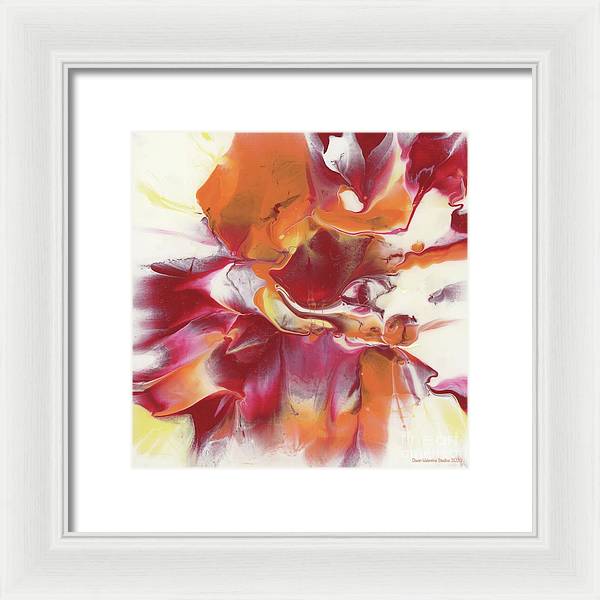 Fire Flower - Framed Print