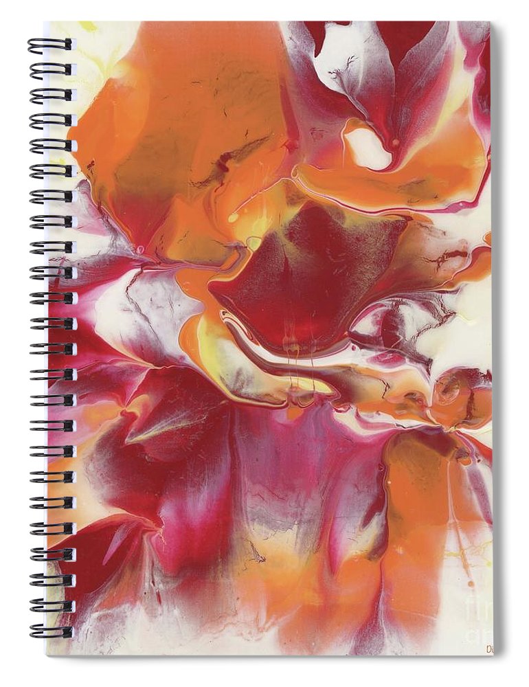 Fire Flower - Spiral Notebook