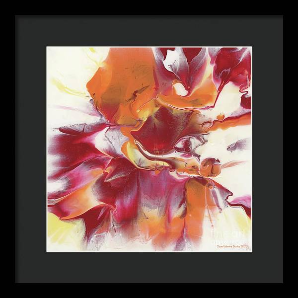 Fire Flower - Framed Print