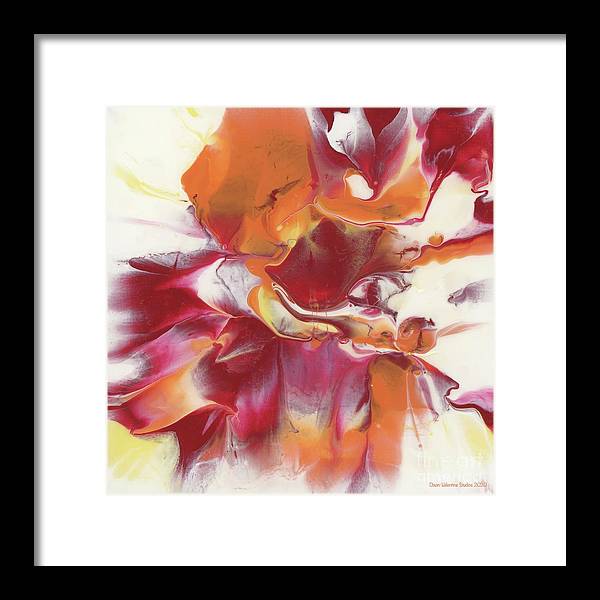 Fire Flower - Framed Print