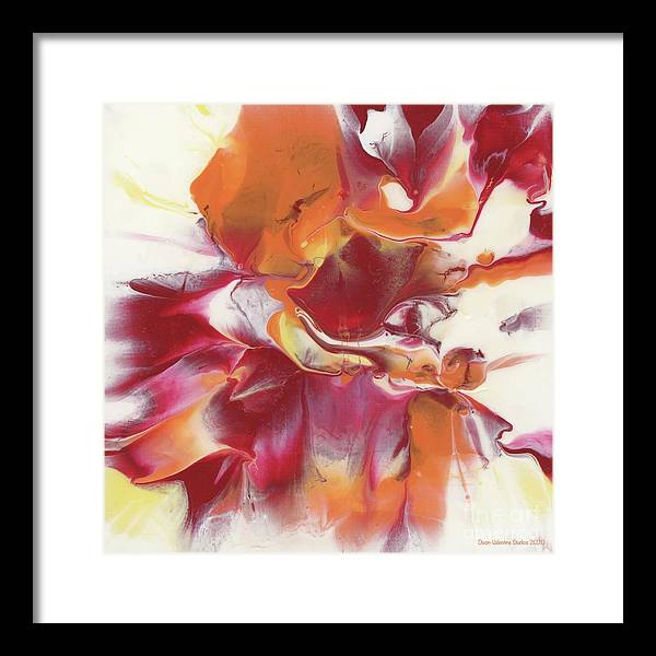 Fire Flower - Framed Print