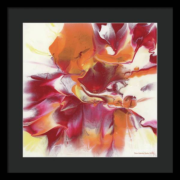 Fire Flower - Framed Print