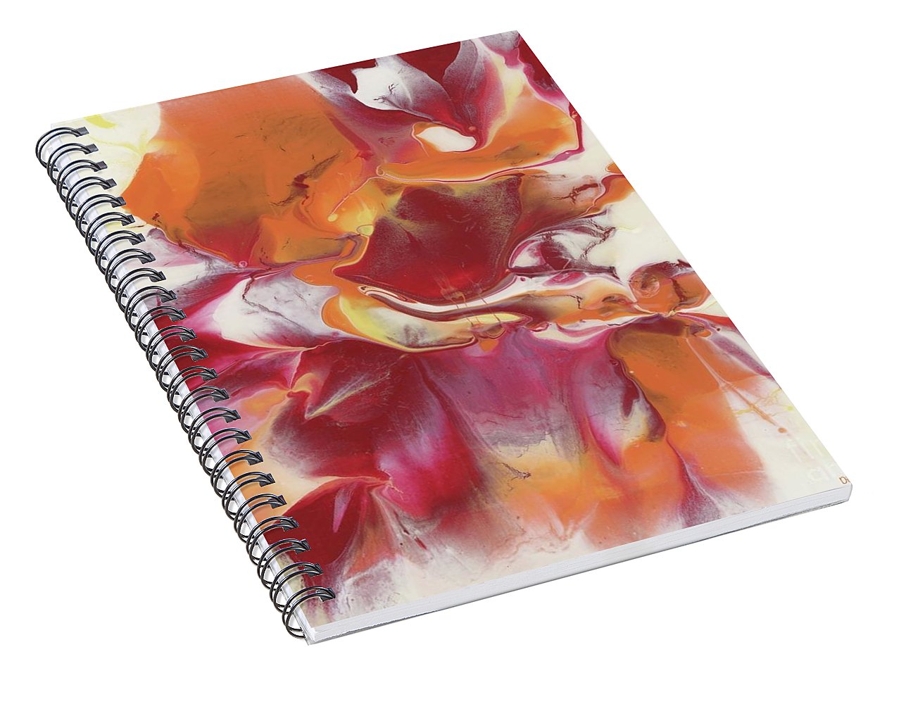 Fire Flower - Spiral Notebook