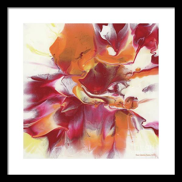 Fire Flower - Framed Print