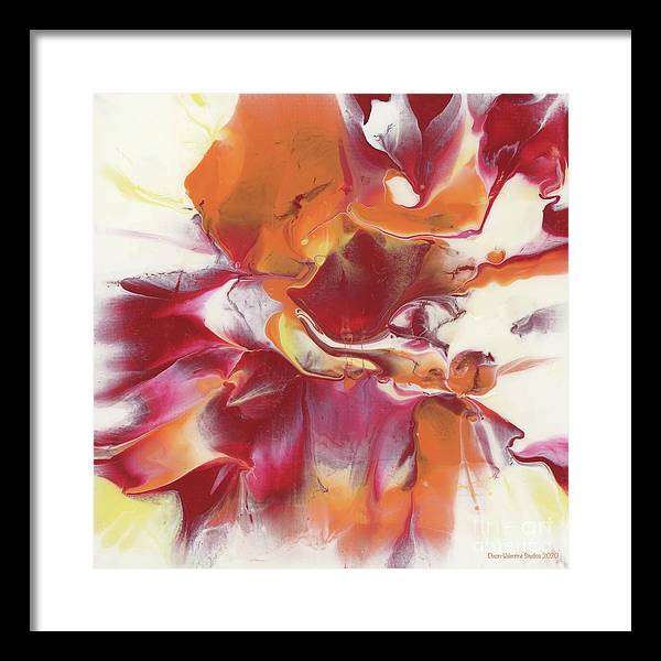 Fire Flower - Framed Print