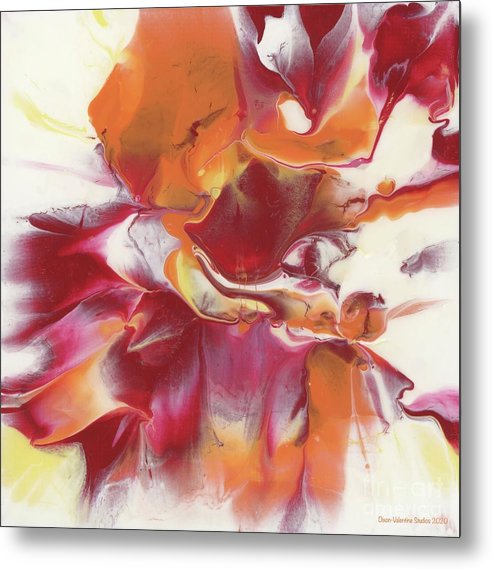 Fire Flower - Metal Print