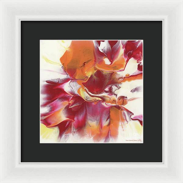 Fire Flower - Framed Print