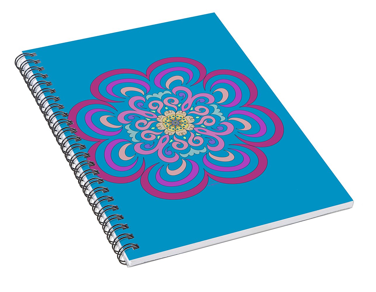 Flower 1 - Spiral Notebook