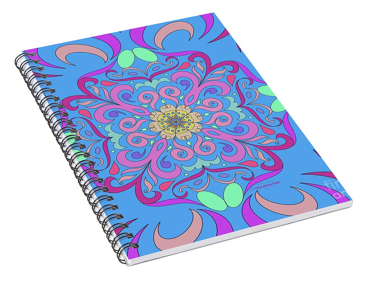 Flower 2 - Spiral Notebook