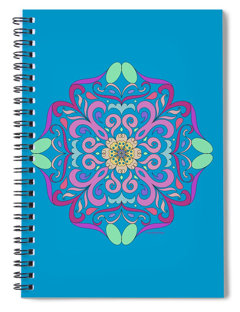 Flower 3 - Spiral Notebook