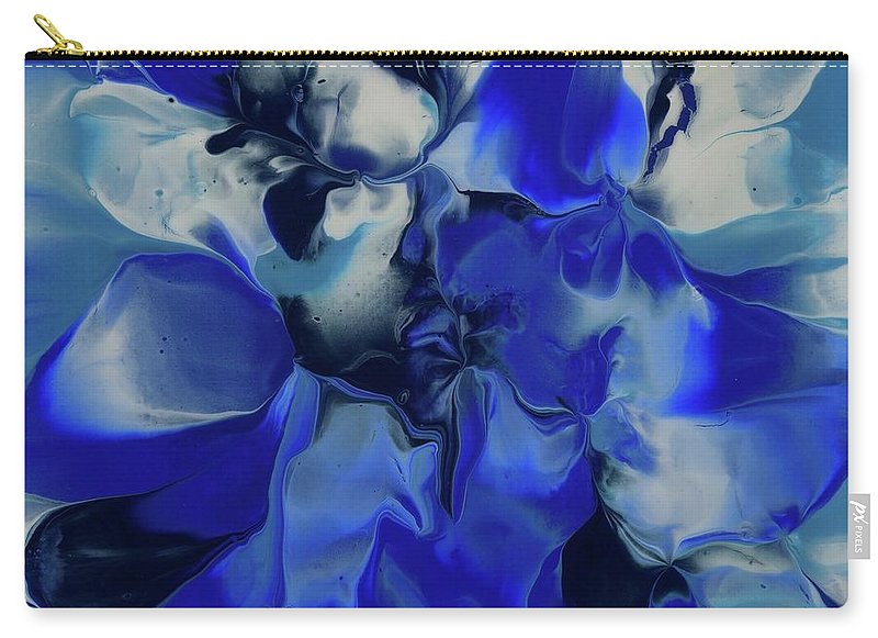 Flowers of Blue - Zip Pouch