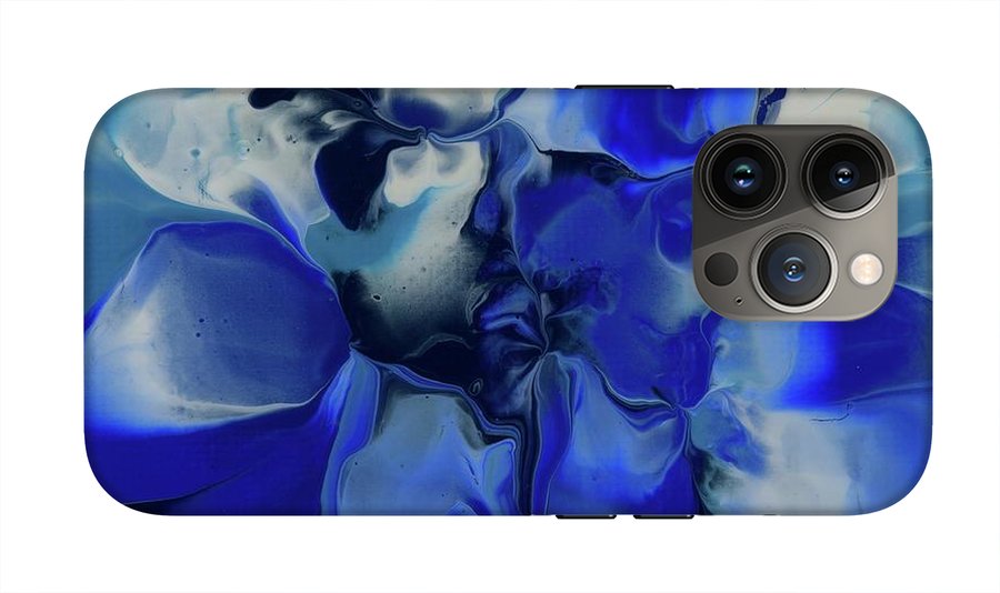 Flowers of Blue - Phone Case