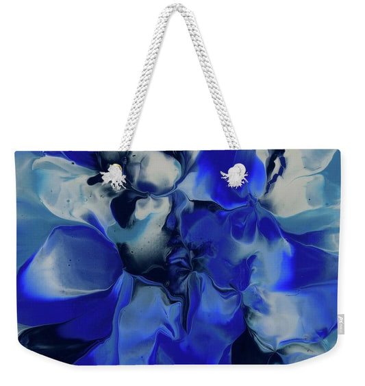 Flowers of Blue - Weekender Tote Bag