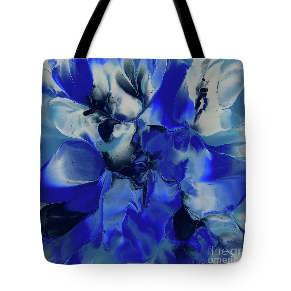 Flowers of Blue - Tote Bag