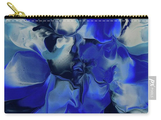 Flowers of Blue - Zip Pouch