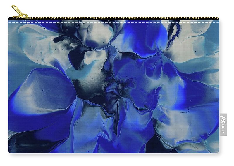 Flowers of Blue - Zip Pouch