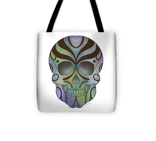 Galaxy Sugar Skull - Tote Bag