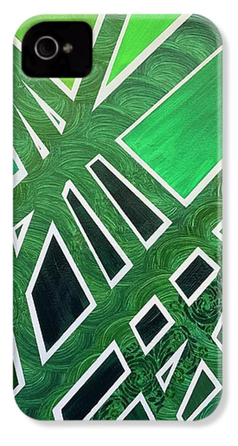 Geometric Green - Phone Case