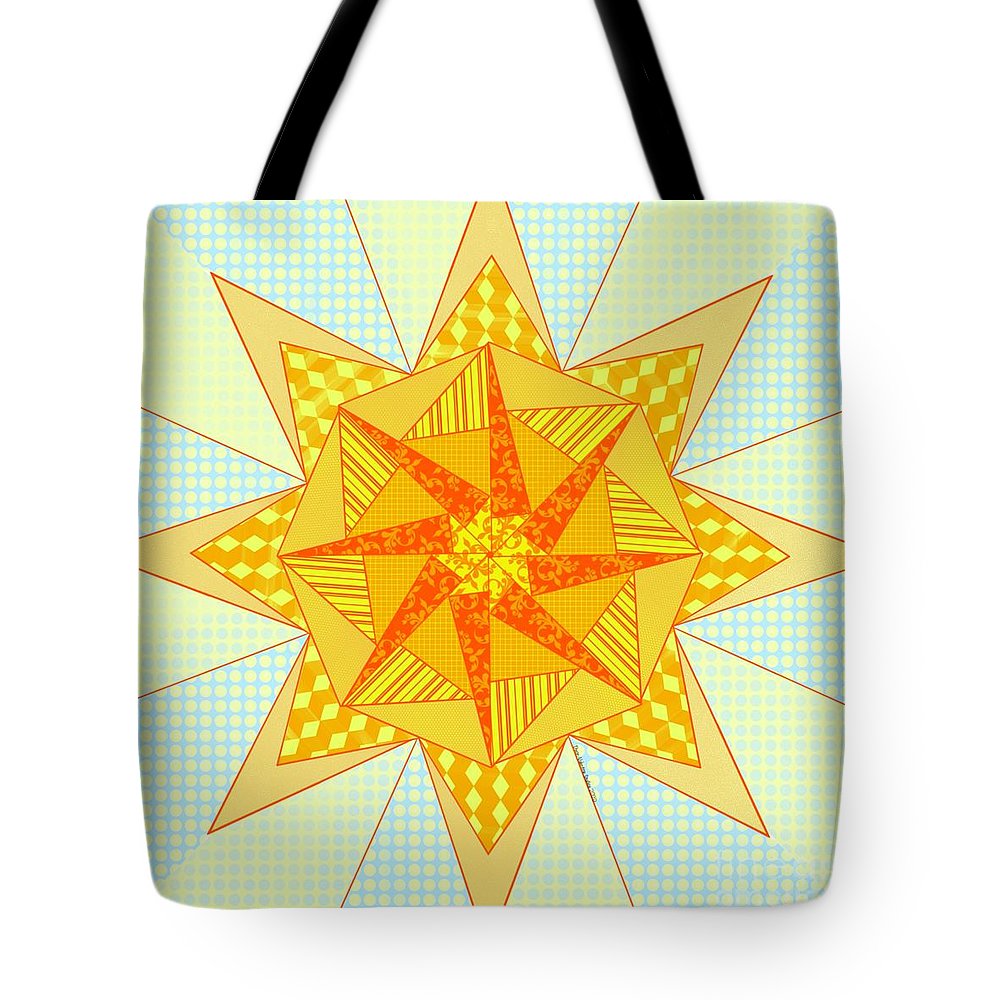Geometric Sunshine - Tote Bag