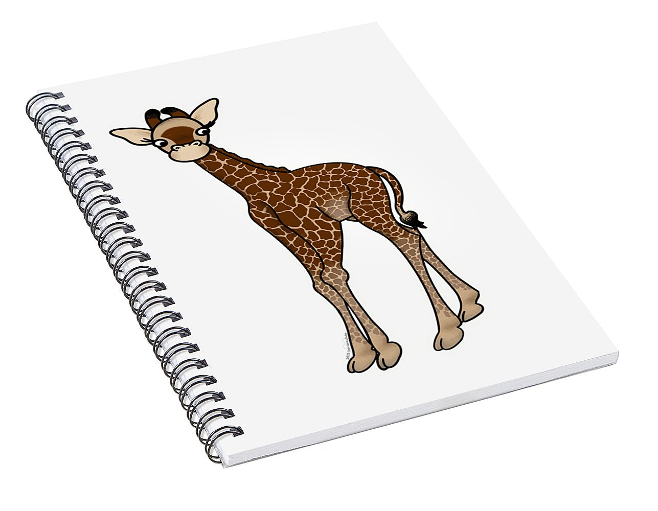 Giraffe - Spiral Notebook