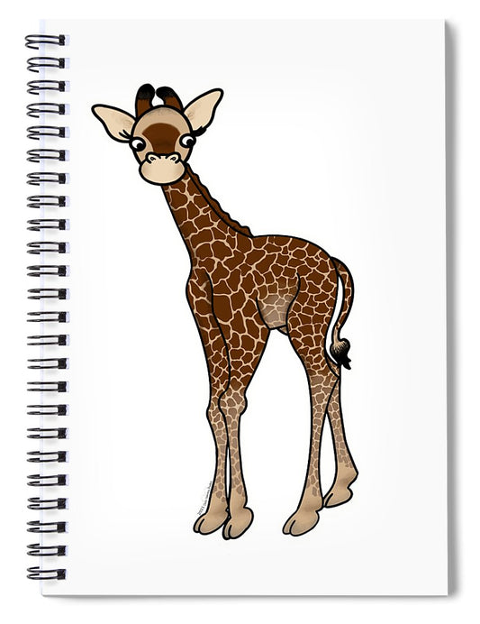 Giraffe - Spiral Notebook