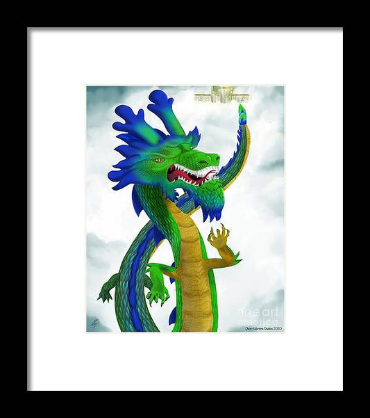 Guardian of the Doors to Heaven - Framed Print