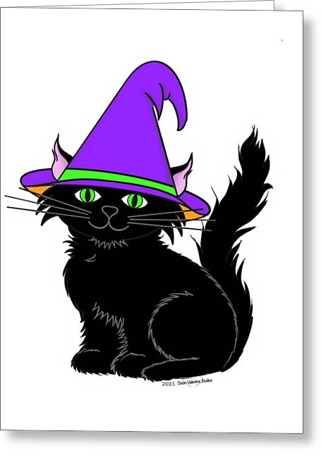 Halloween Kitten - Greeting Card