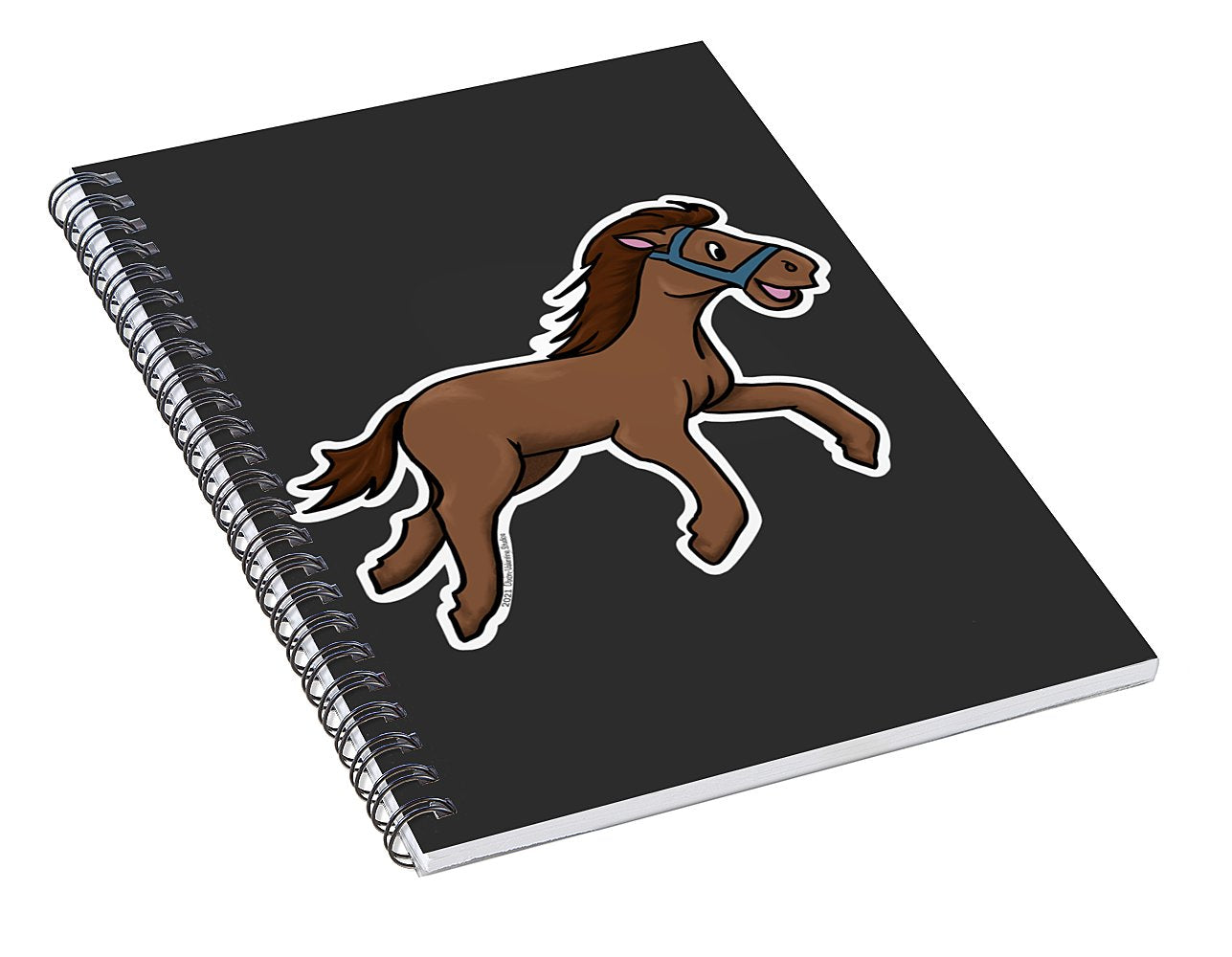 Happy Harry Horsey - Spiral Notebook