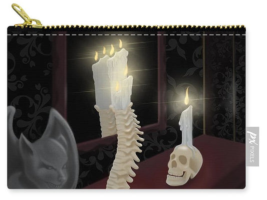 Haunted Candle Light - Zip Pouch