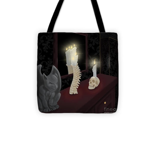 Haunted Candle Light - Tote Bag