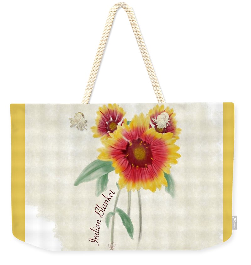 Indian Blanket - Weekender Tote Bag