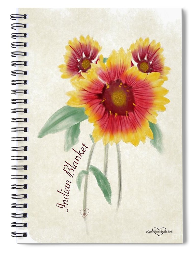 Indian Blanket - Spiral Notebook