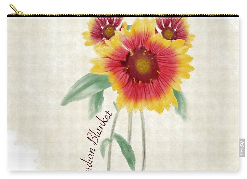 Indian Blanket - Zip Pouch