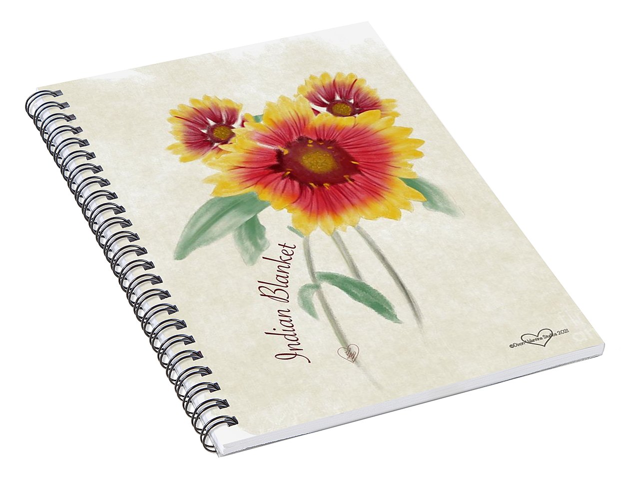 Indian Blanket - Spiral Notebook