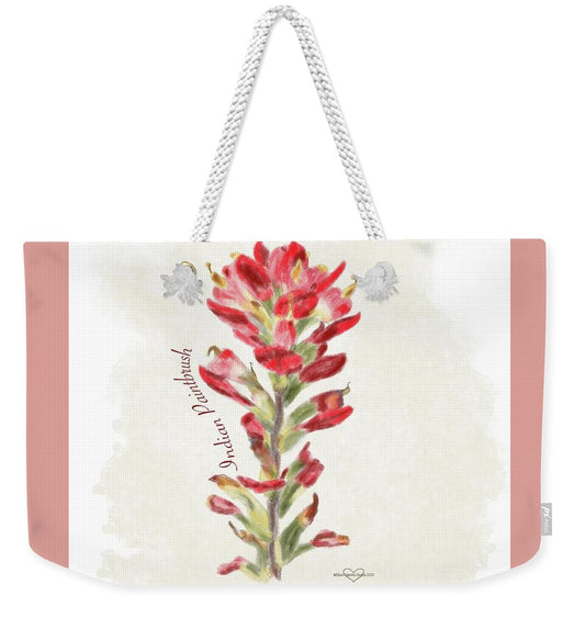 Indian Paintbrush - Weekender Tote Bag