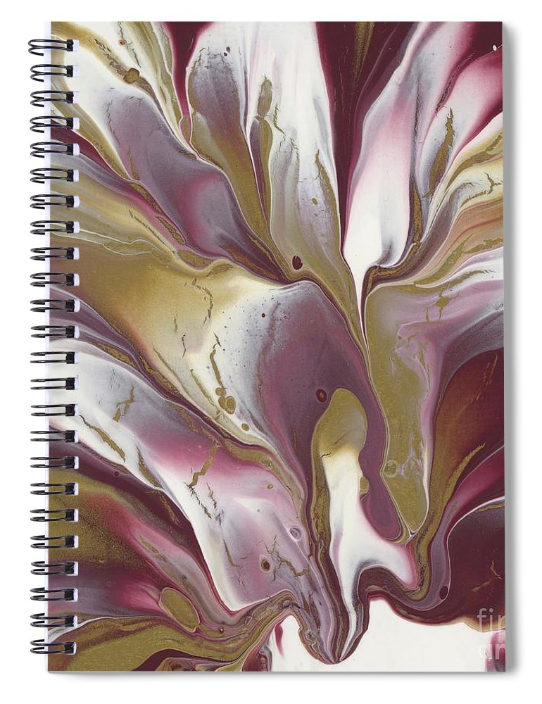 Maroon and Gold - Spiral Notebook