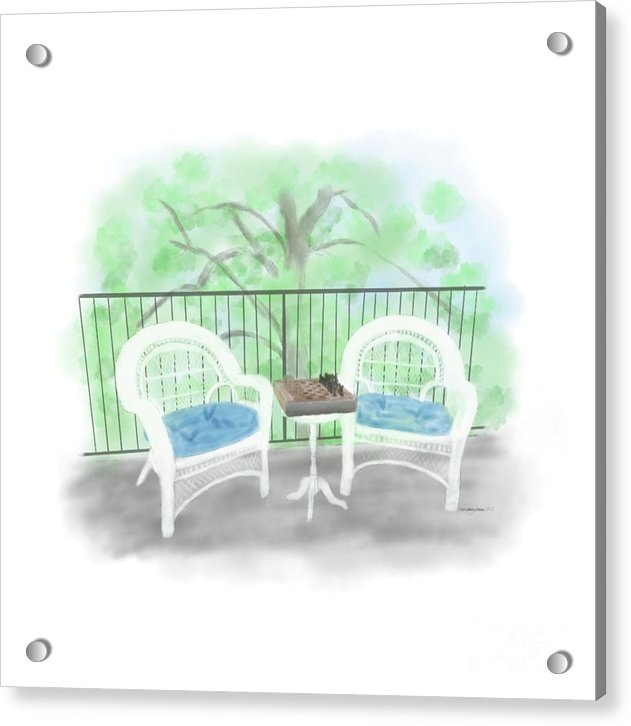 Patio Haven - Acrylic Print