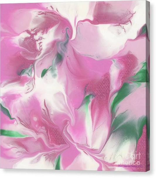 Pink Azaleas - Canvas Print