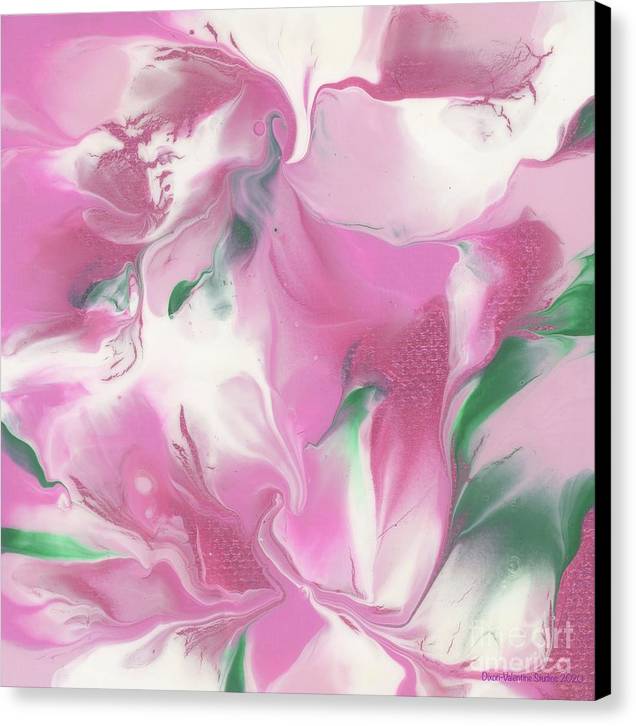 Pink Azaleas - Canvas Print