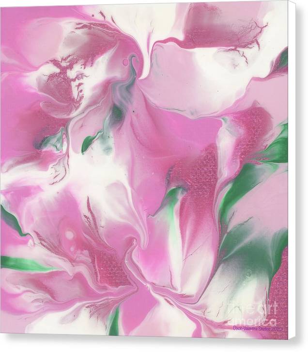 Pink Azaleas - Canvas Print