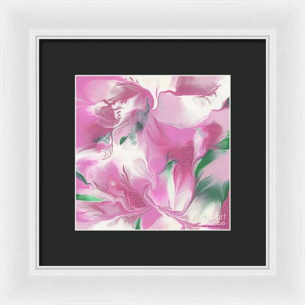 Pink Azaleas - Framed Print