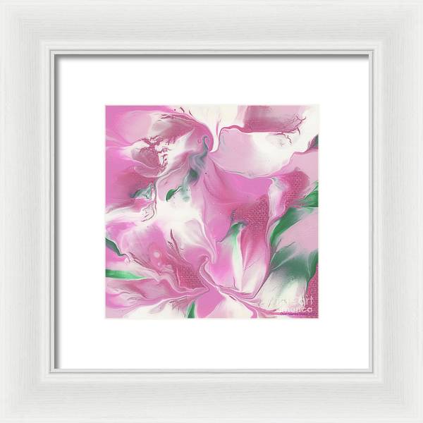 Pink Azaleas - Framed Print